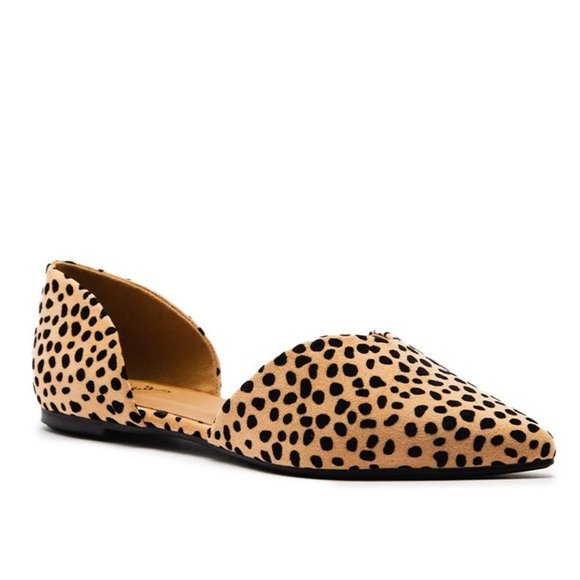 Shoes - Leopard Flats